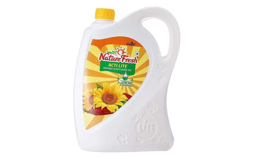 Nature Fresh Acti-Lite Refined Sunflower Oil   Can  5 litre
